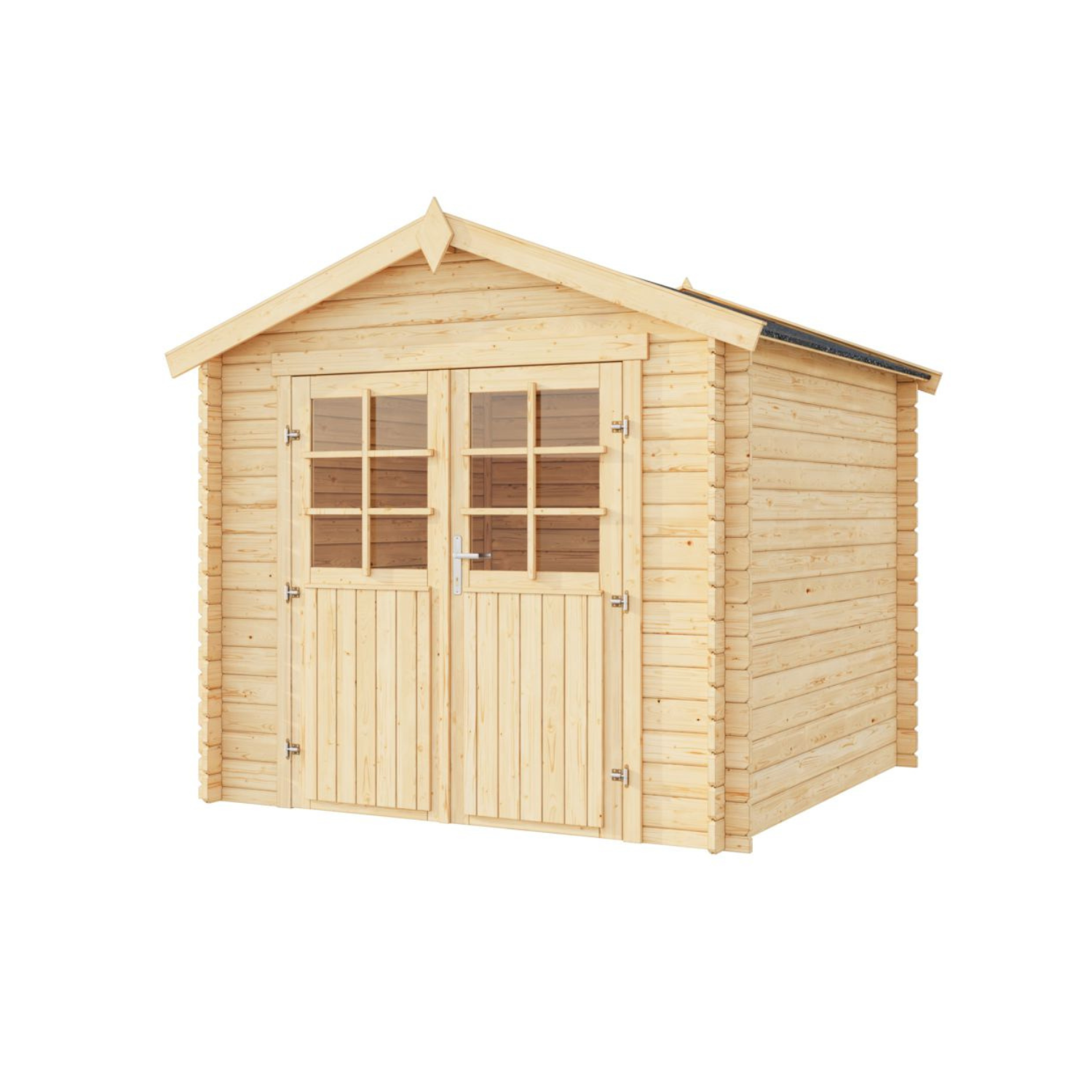 Abri de jardin DUTY FREE – Bois épicéa 4,6m² 3