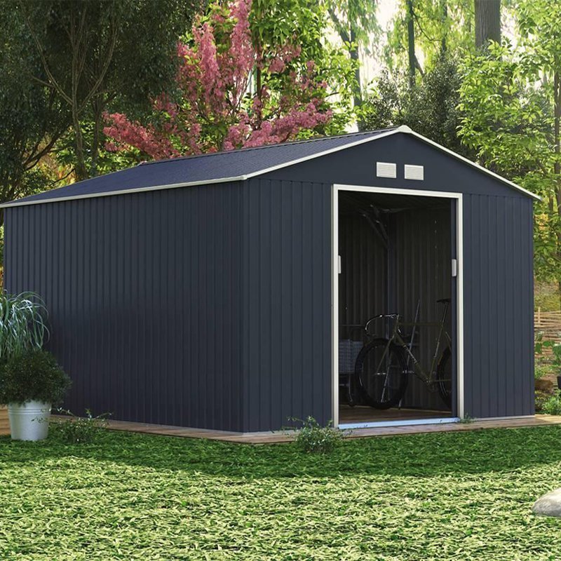 Abri de jardin métal VEGAS – 8,7m² Acier galvanisé