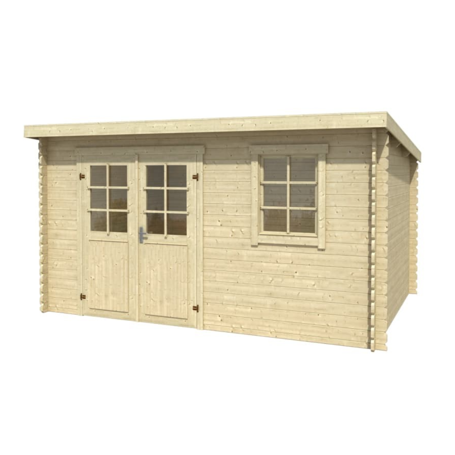 Abri de jardin SANTA FE 10m² – Bois 28mm 3